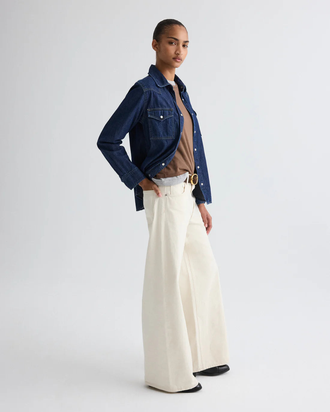 Tiny Dancer Denim in White