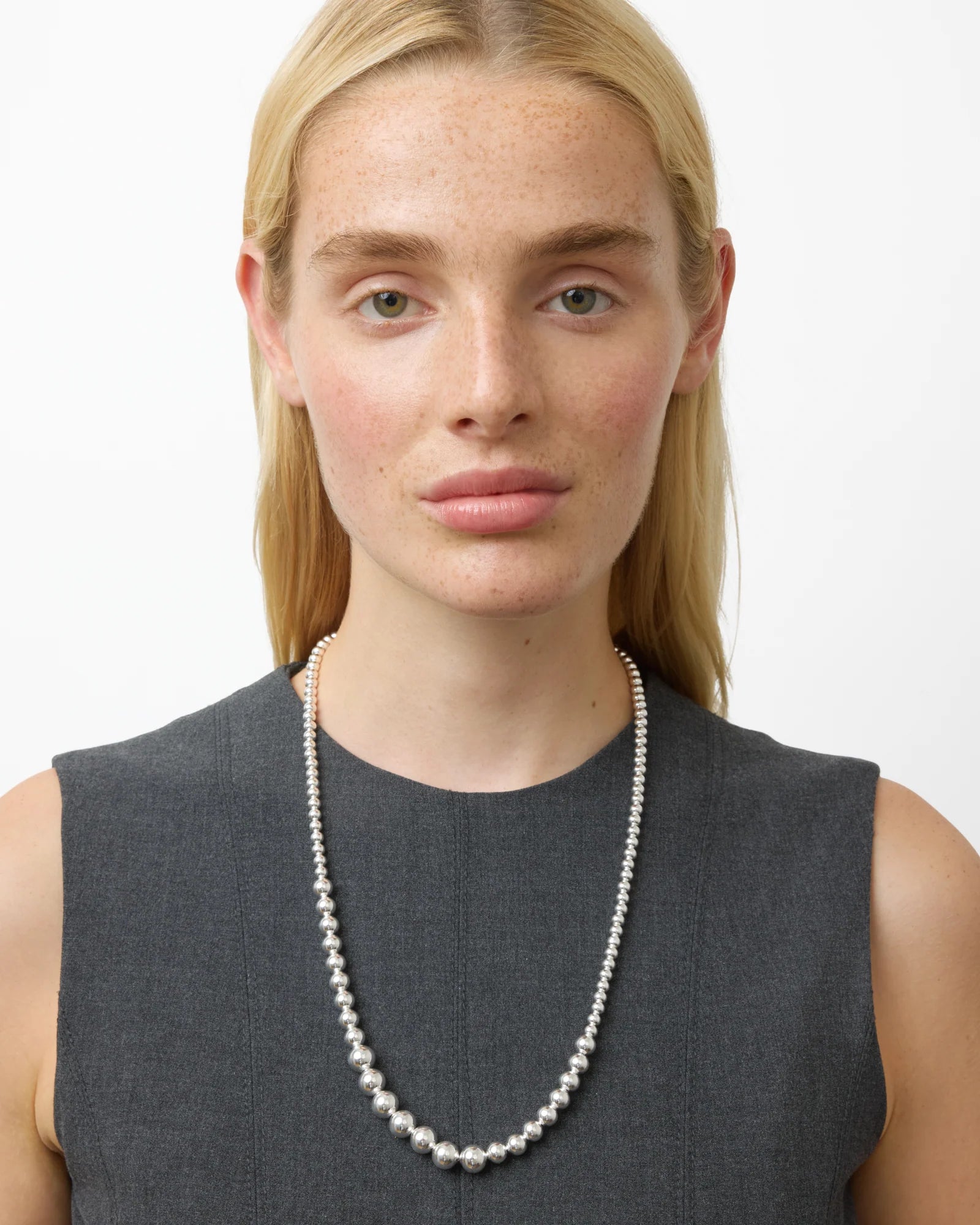 The Olivia Necklace in Silver