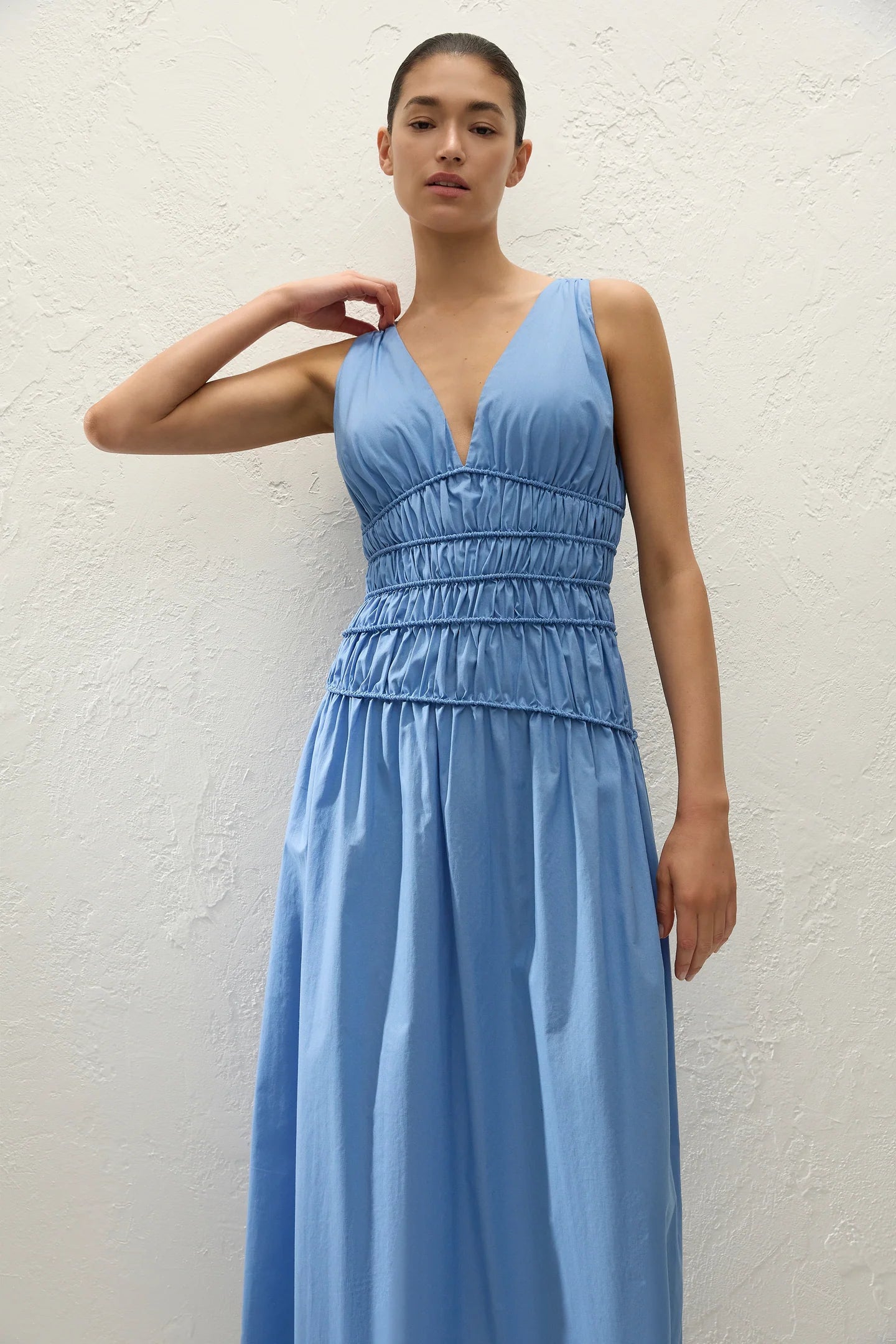 Saja Maxi Dress in Venice Blue