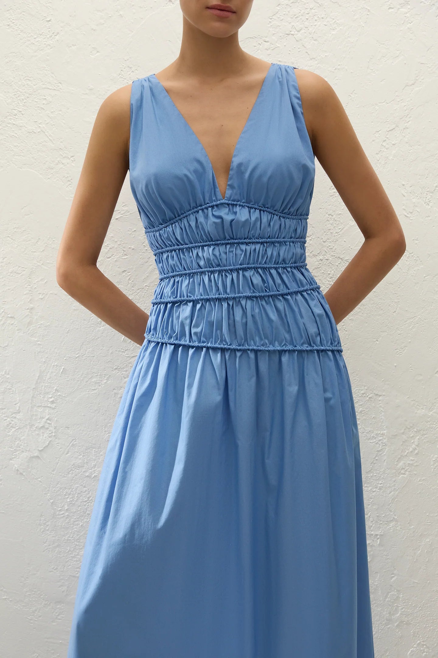 Saja Maxi Dress in Venice Blue