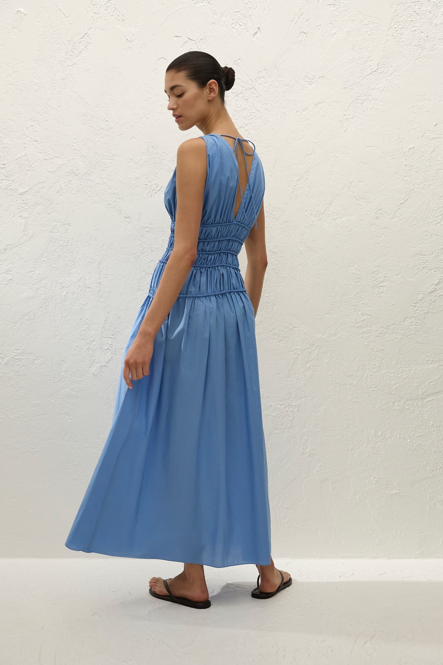 Saja Maxi Dress in Venice Blue
