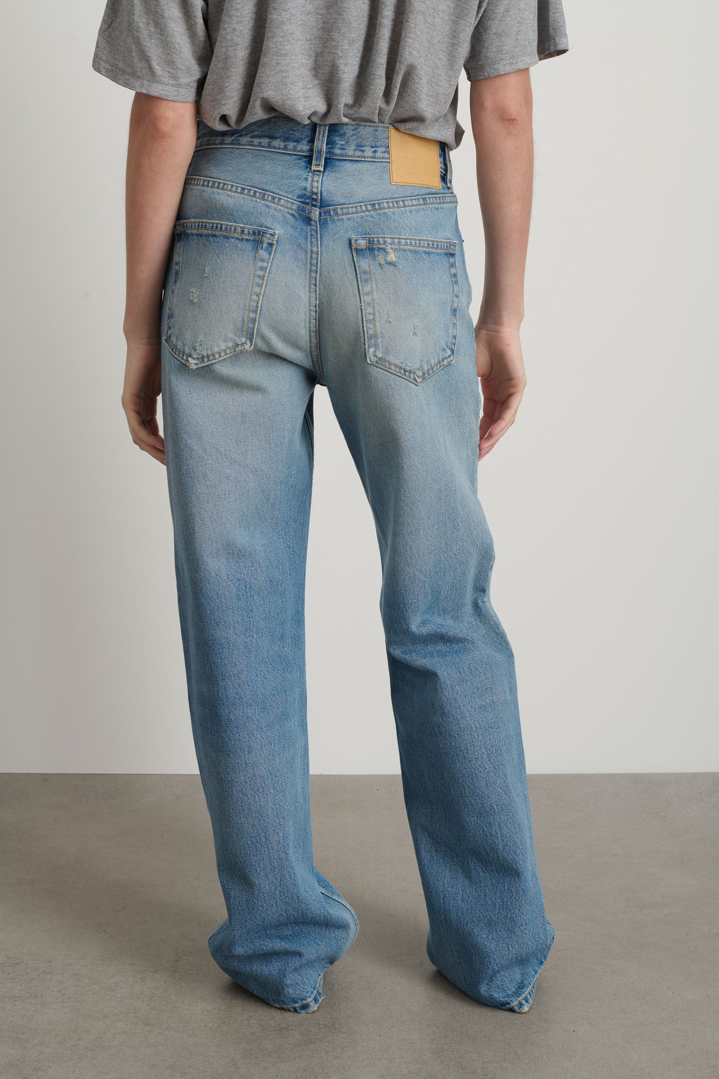 Bec Jean in Shell Vintage Wash