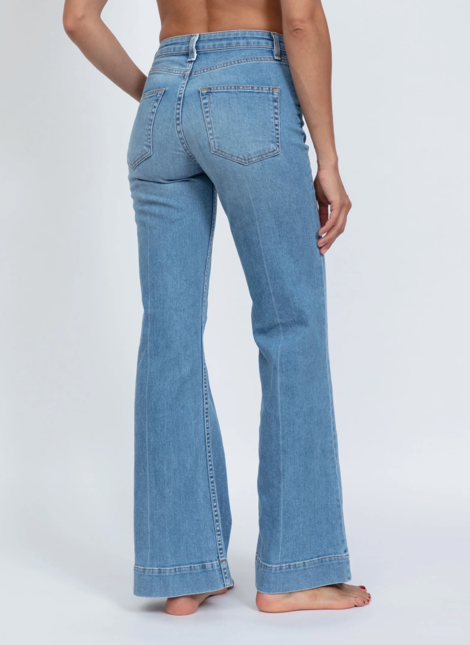 Juniper Wide Leg In Keel Over - One One Left, Size 25