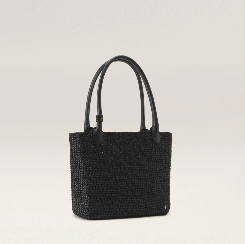 Ampara Tote in Charcoal Black