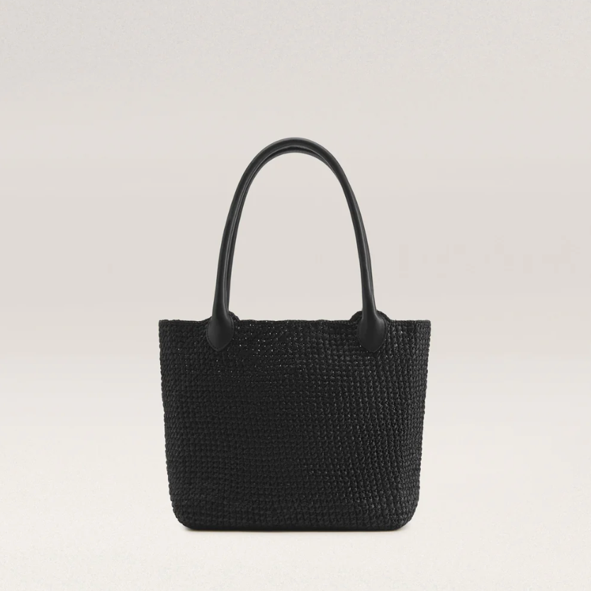 Ampara Tote in Charcoal Black