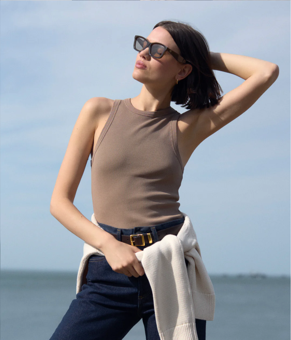 The Not So Basic Tank in Truffle