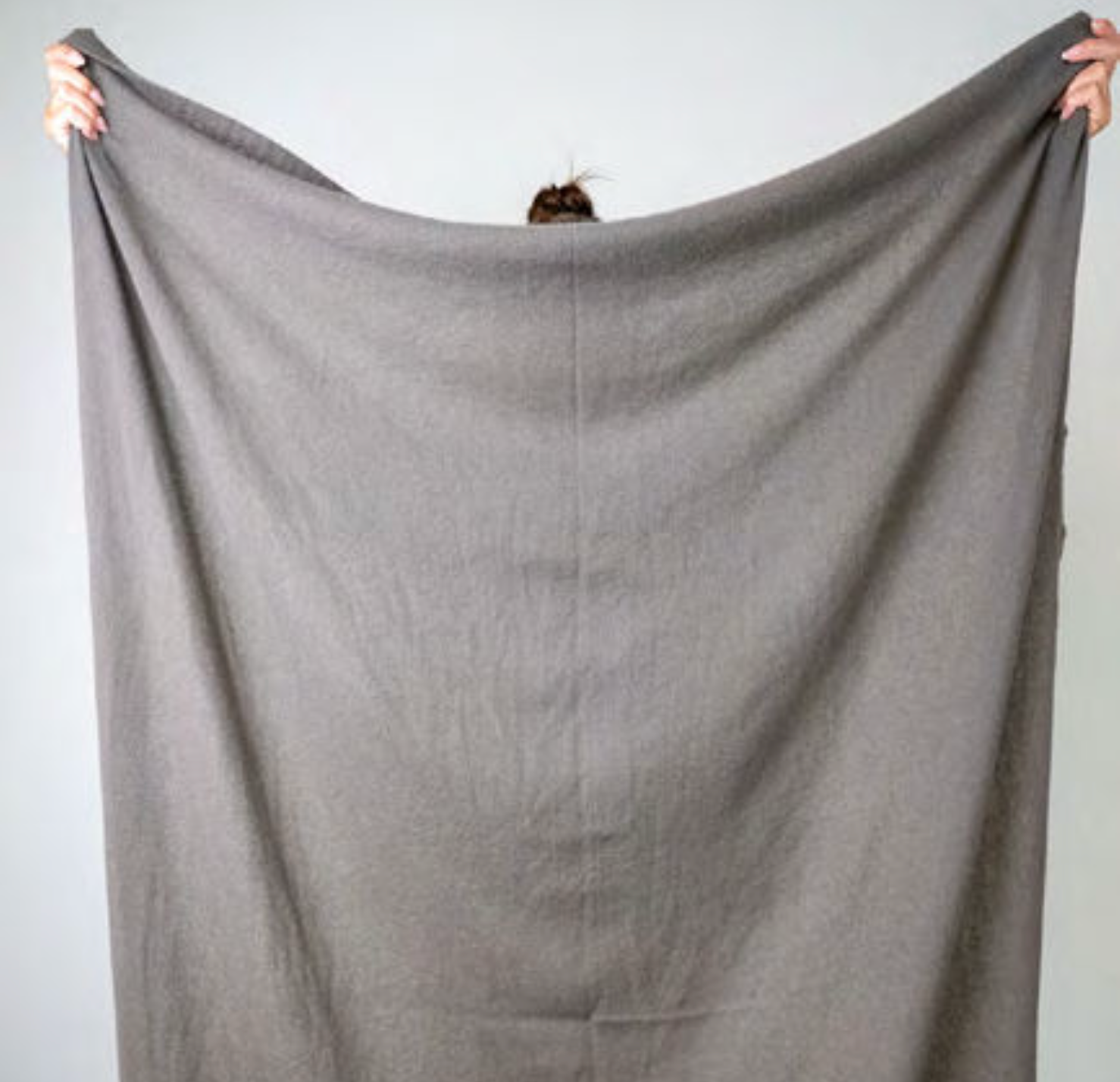 Simple Large Cashmere Shawl 710 in Marten Brown by Private_0204