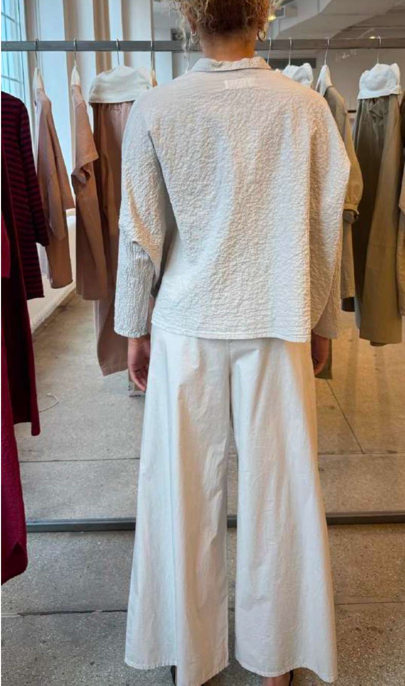 Panta Dalla Clara Pant in Avorio