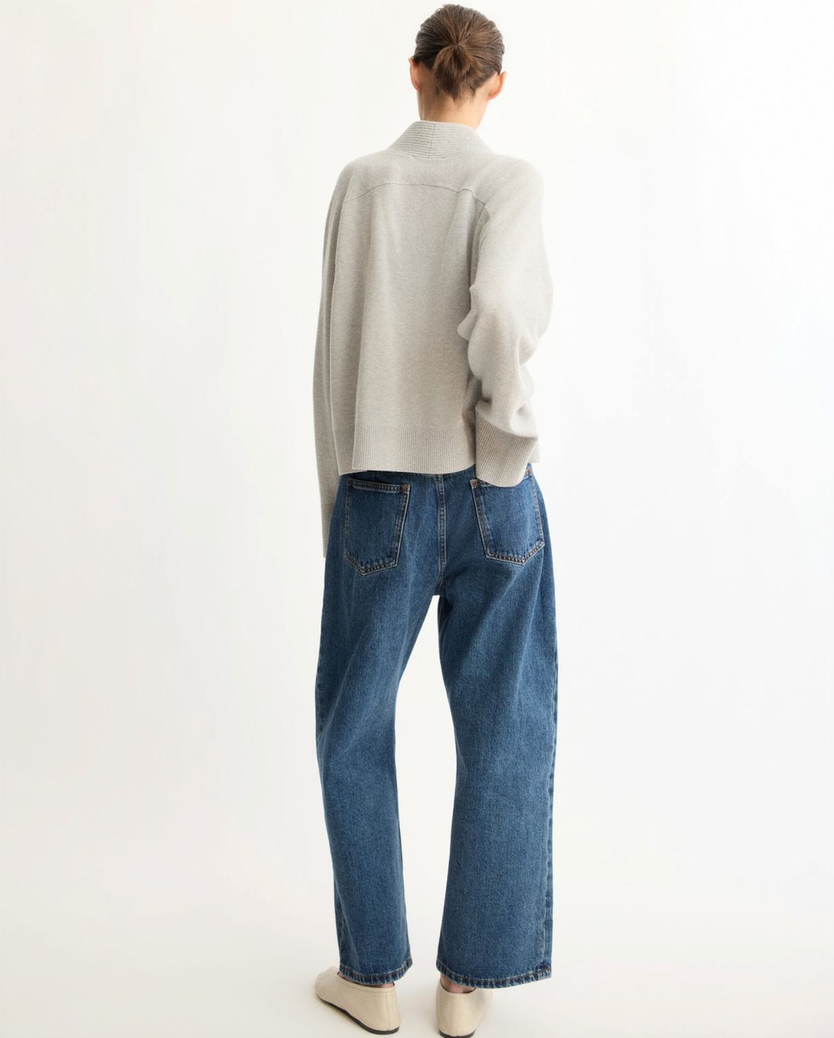 Wooster Cardigan in Grey