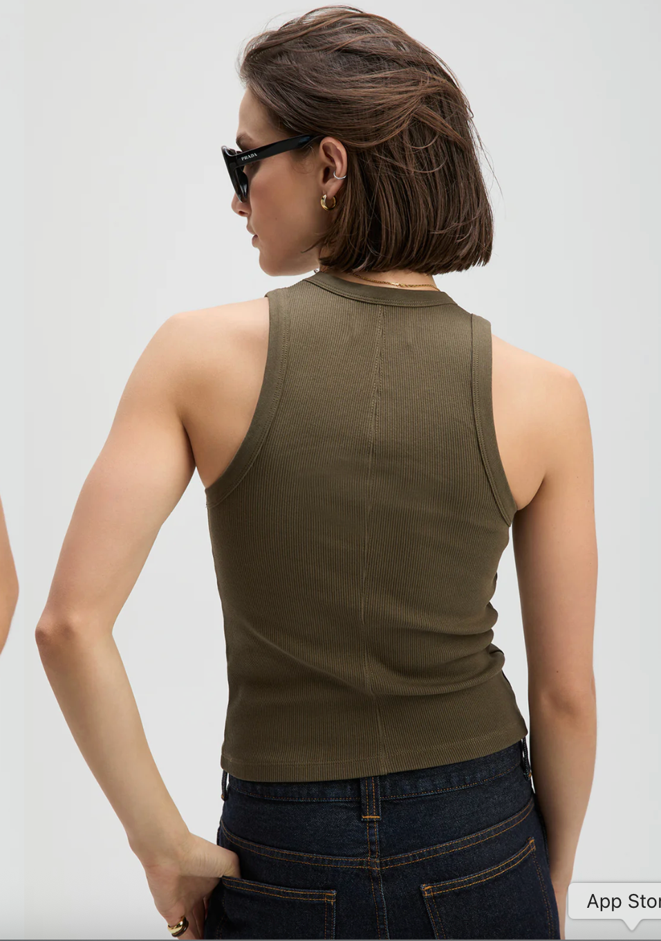 Not So Basic Tank in Olive [Spring 26]