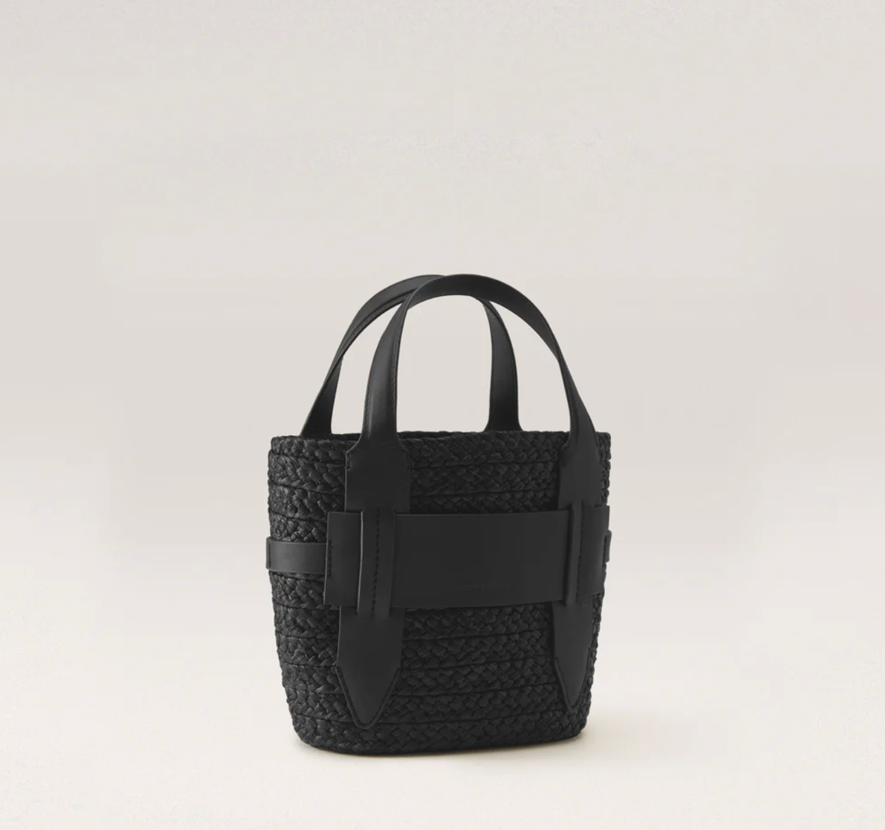 Lipari Tote Small in Charcoal/Black