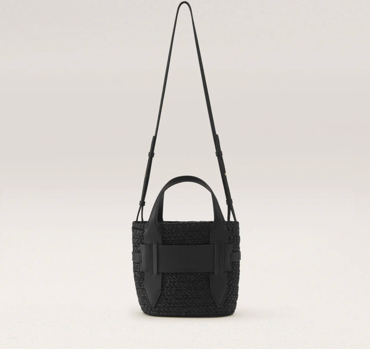 Lipari Tote Small in Charcoal/Black