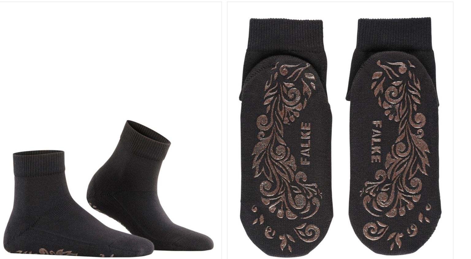 Light Cuddle Pads Socks in Black