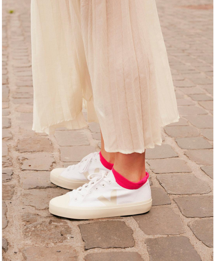 Cool Kick Sneaker Socks in Light Grey Melange