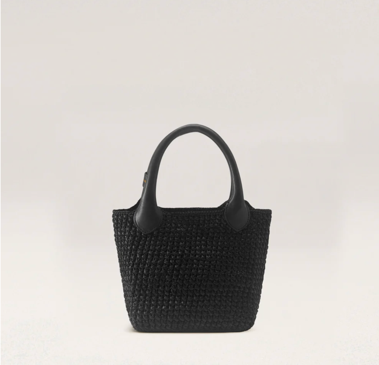 Ampara Mini Tote in Charcoal/Black