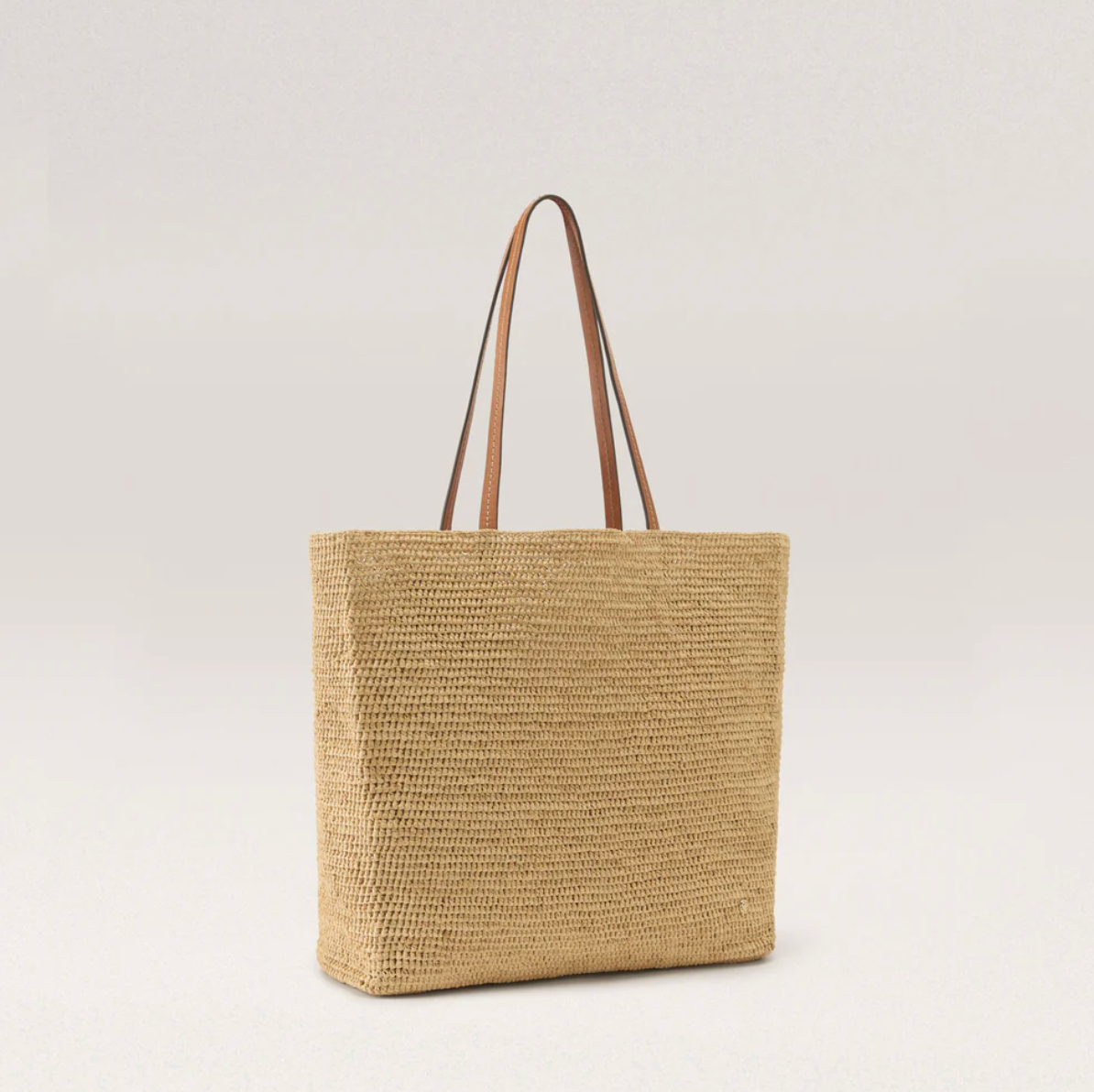 Matale Tote in Natural/Cotto