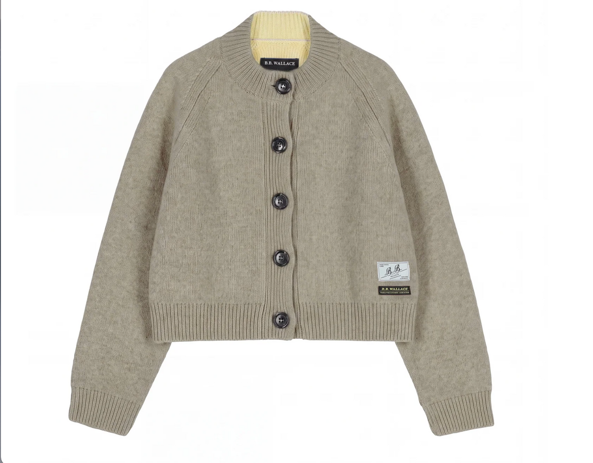 Sherman Cardigan in Sand