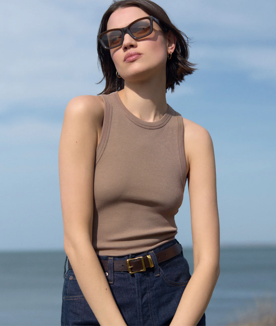 The Not So Basic Tank in Truffle