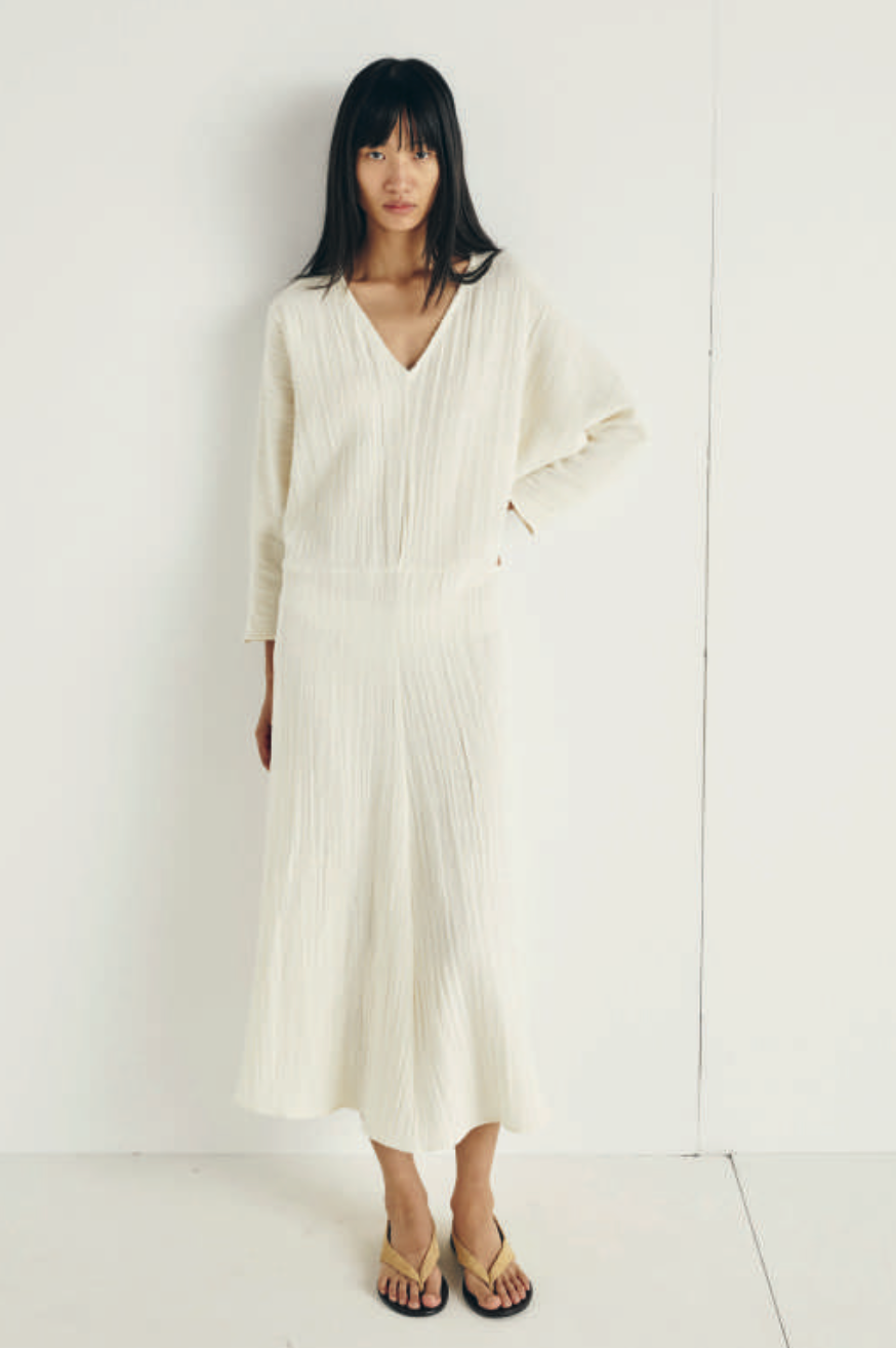 Arbor Dress in Alabaster