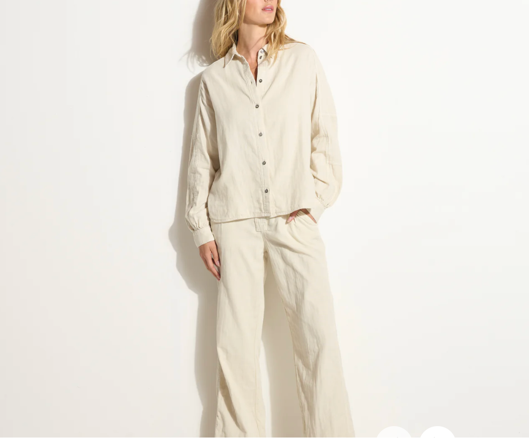 Joyce Pant in Bone