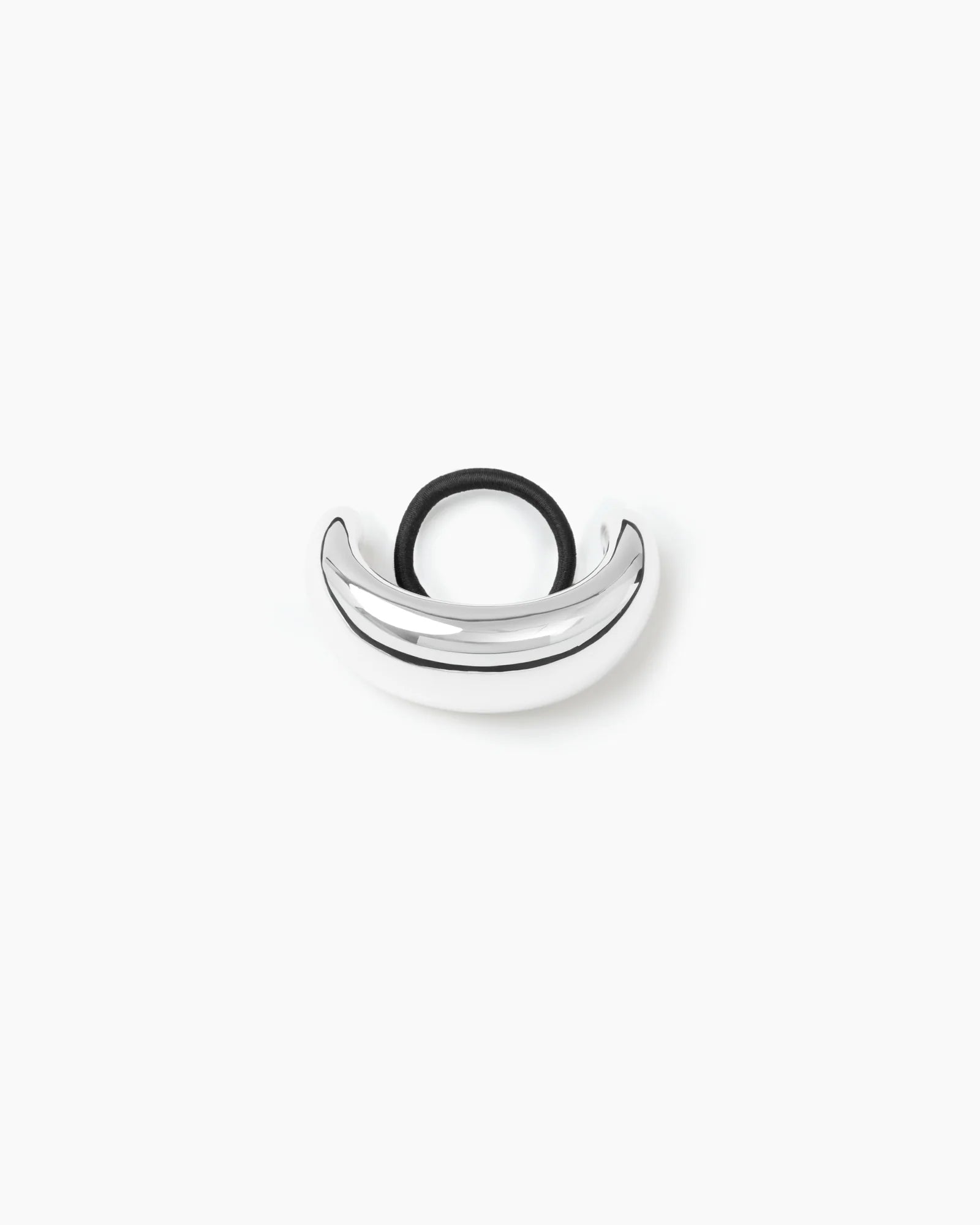 The Thea Hair Tie in Silver