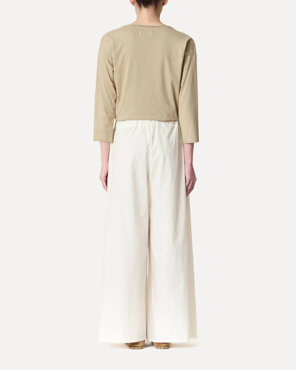 Panta Dalla Clara Pant in Avorio
