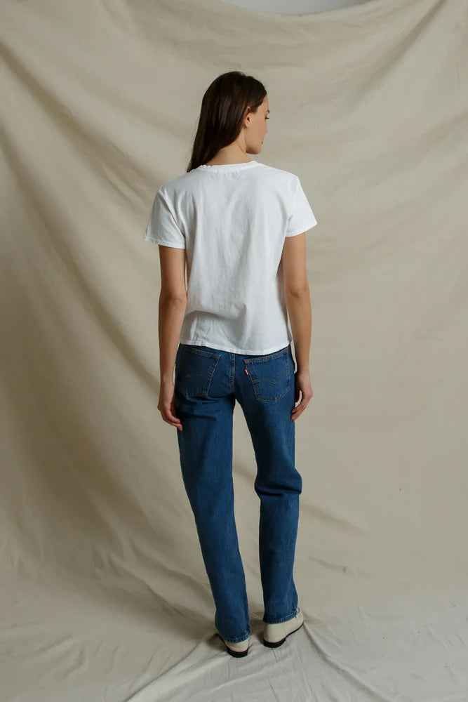 Harley Tee in White