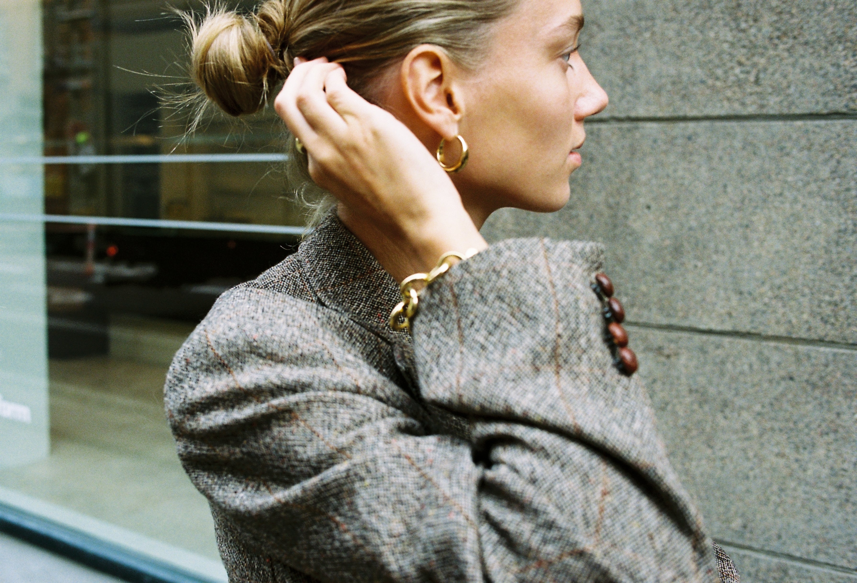 The Andrea Earrings in Gold