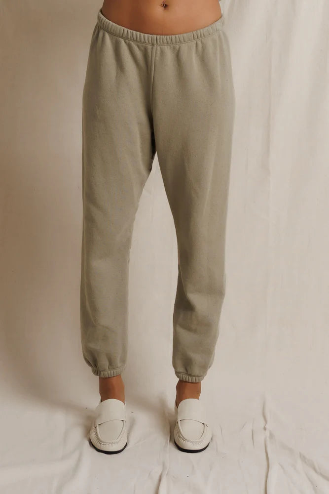 Johnny Terry Sweatpant in Speckled Dark Olive