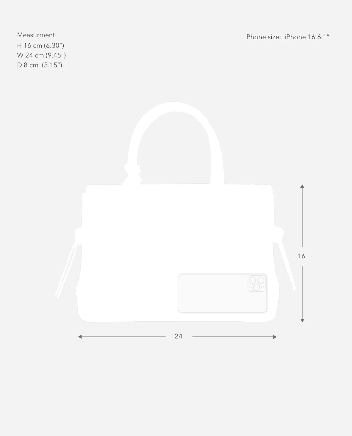 Lydia Mini Bag in Black Croco Leather