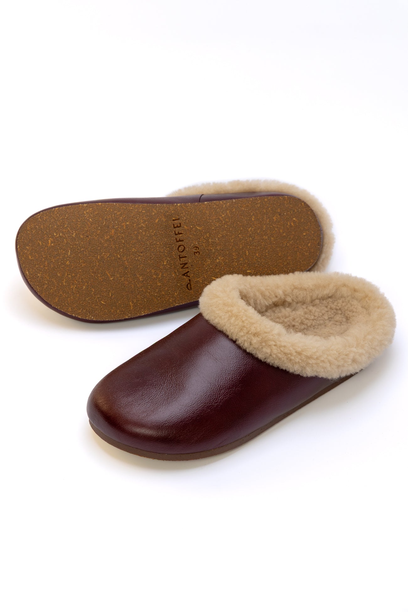 Muti Slide in Burgundy/Beige